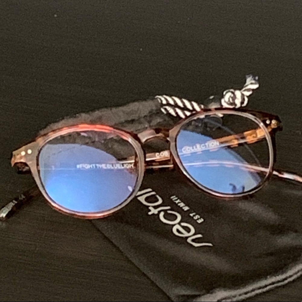 Nectar Brown Tortoise Blue Light Blocking Eyeware… - image 11